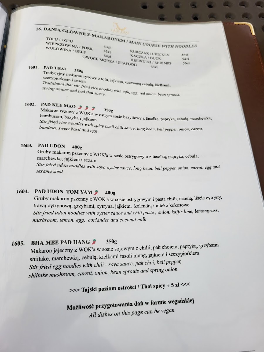 Menu Laai Thai Thai&sushi Restaurant-2